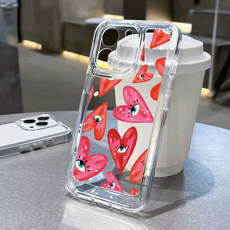 Soft Clear Phone Case For iPhone