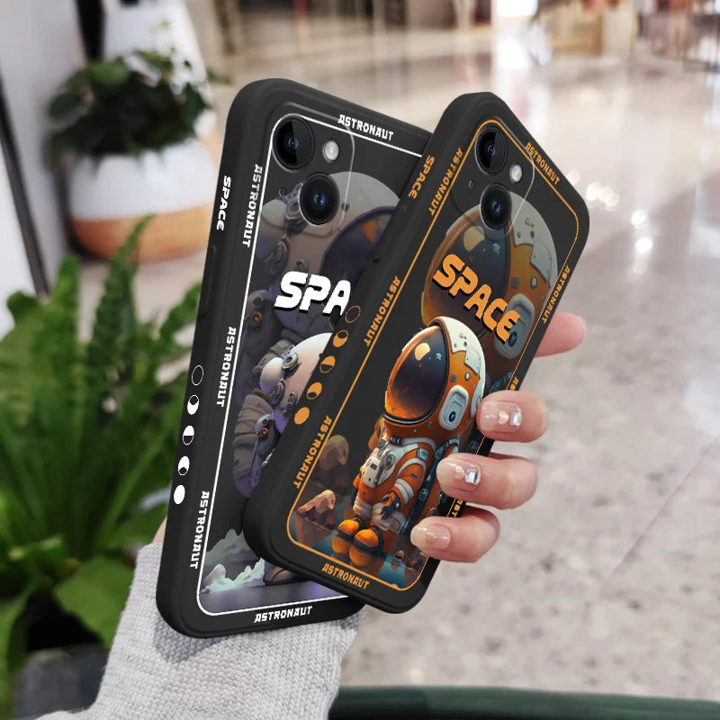 Space Astronaut Phone Case For iPhone