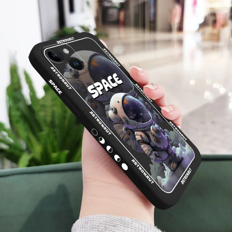 Space Astronaut Phone Case For iPhone