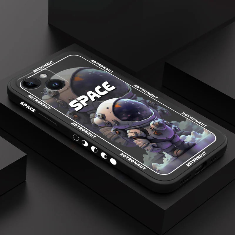 Space Astronaut Phone Case For iPhone